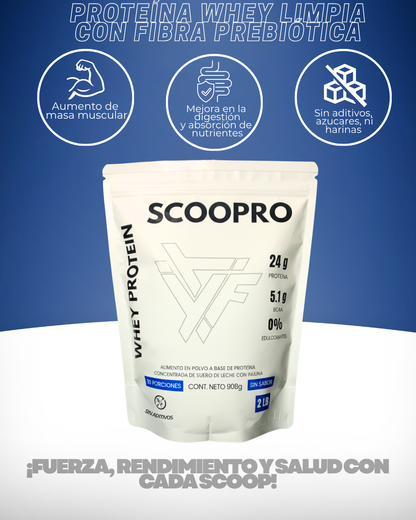 PROTEÍNA WHEY LIMPIA CON FIBRA PREBIOTICA