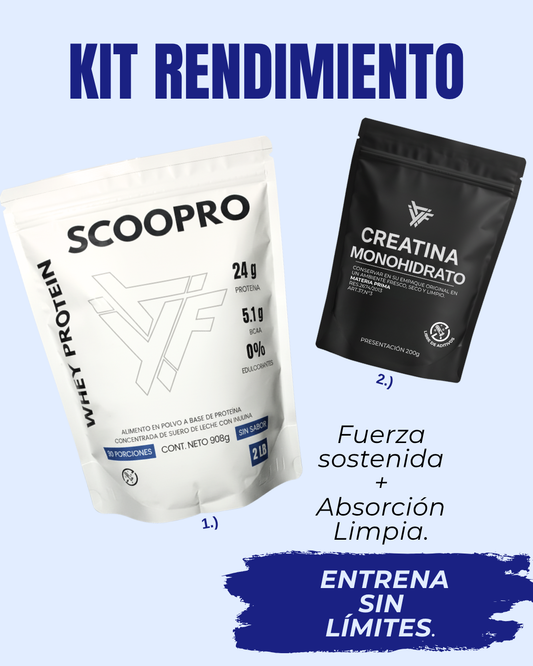 KIT RENDIMIENTO | PROTEÍNA + CREATINA
