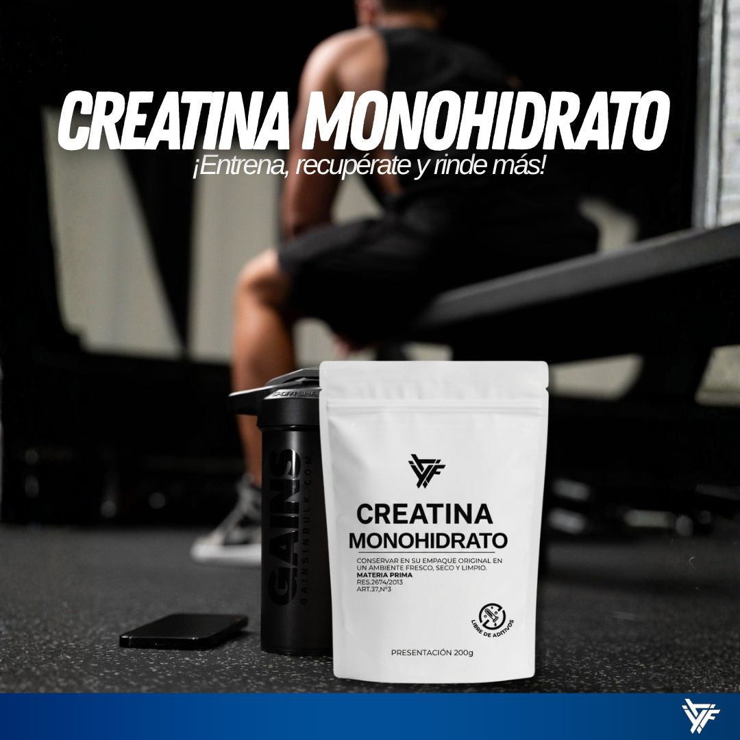 CREATINA MONOHIDRATO 100% PURA