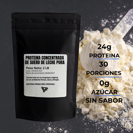 PROTEINA LIMPIA CONCENTRADA DE SUERO DE LECHE