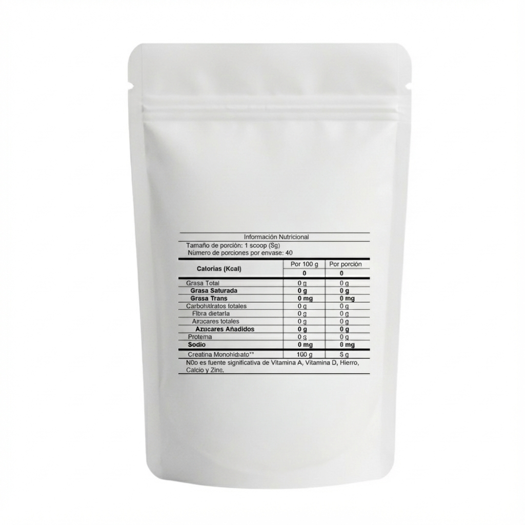 CREATINA MONOHIDRATO 100% PURA